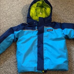 Patagonia Youth Two-Tone Blue Jacket